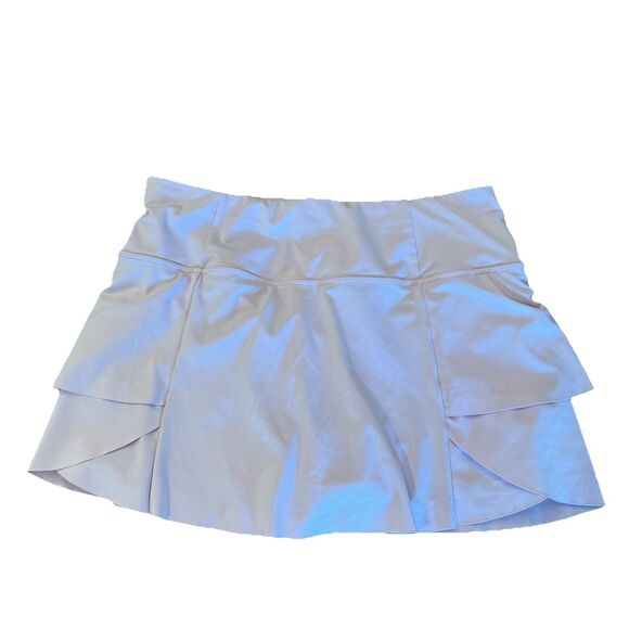 Athleta Run With It Skort Skirt Shorts Lavender Size Medium - Picture 1 of 6